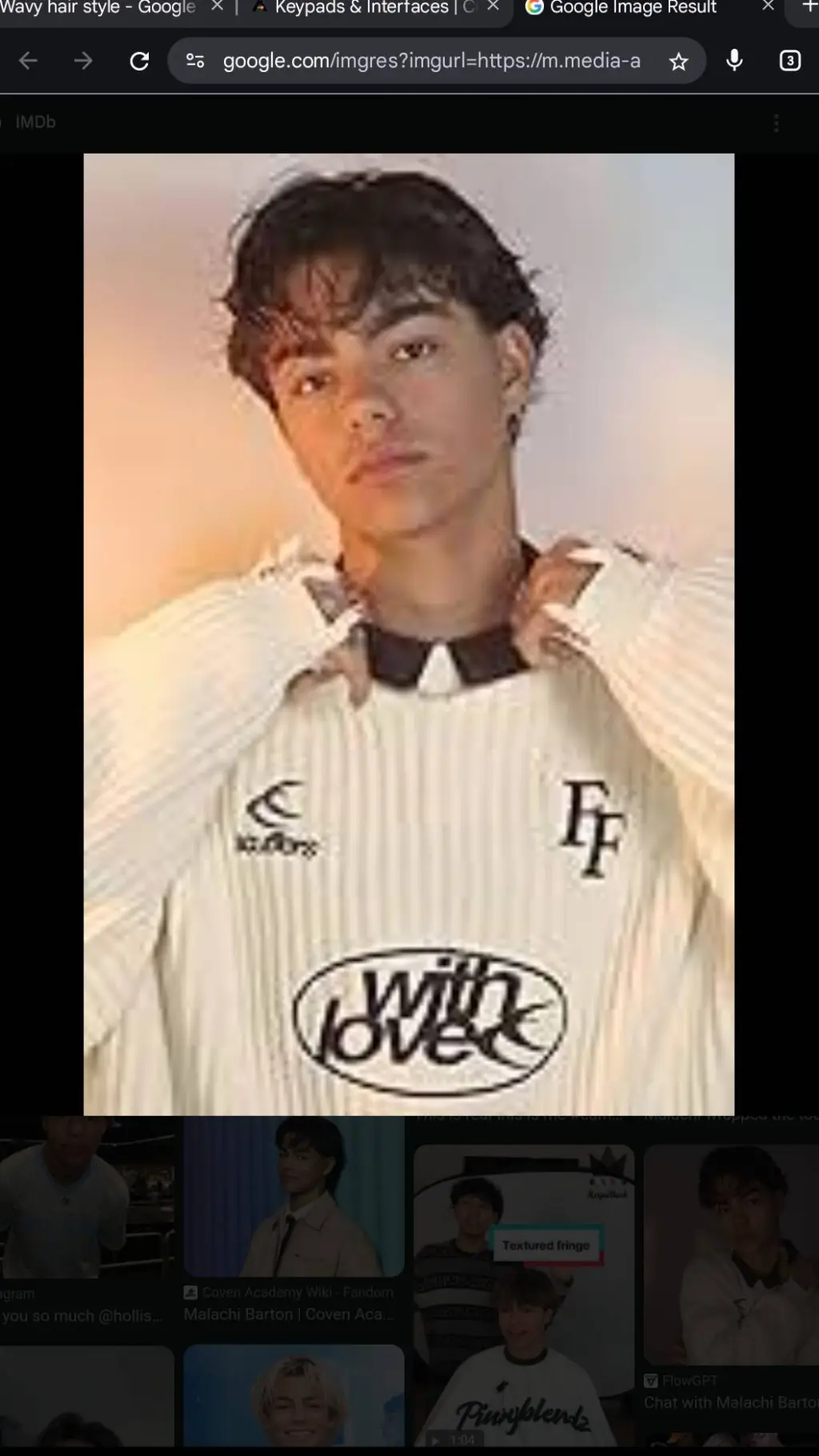 ai character: malachi Barton  background