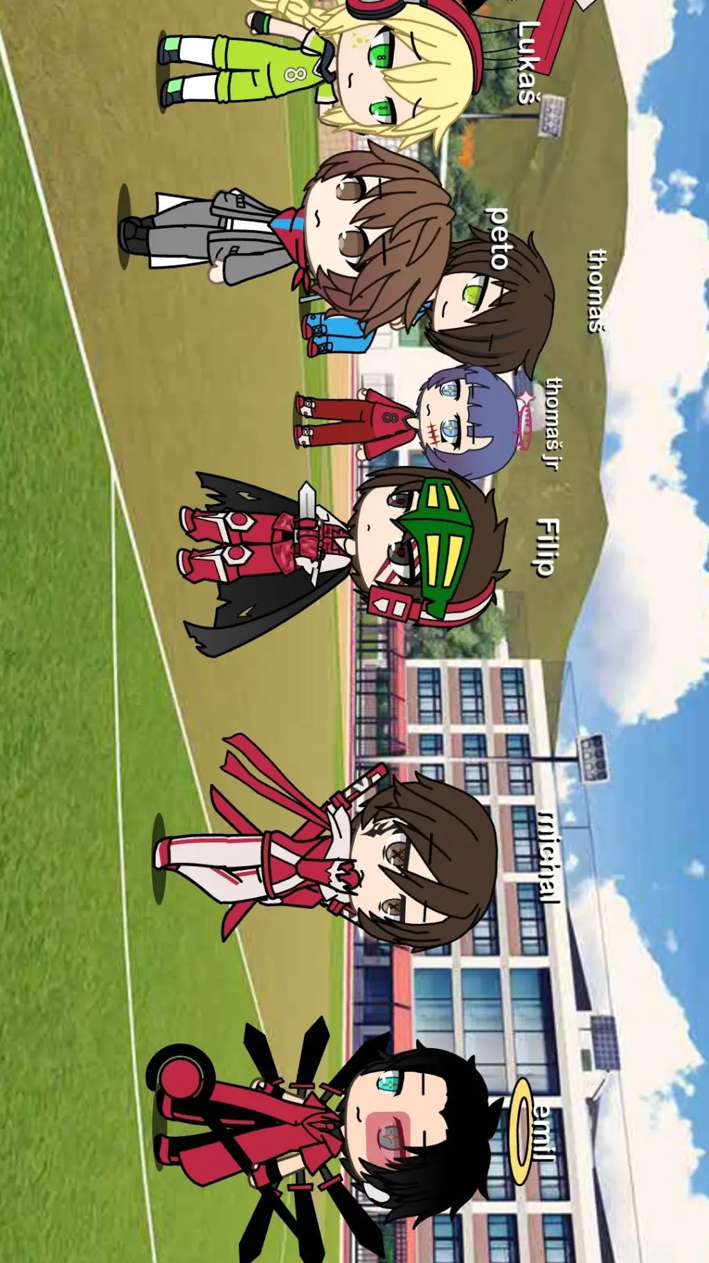ai character: the 6.A gang background