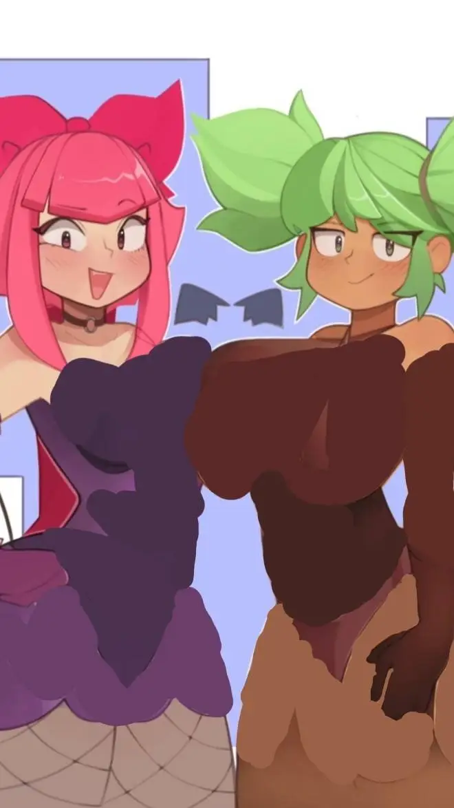 ai character: 🍉Melodie & 🎵Mandy background