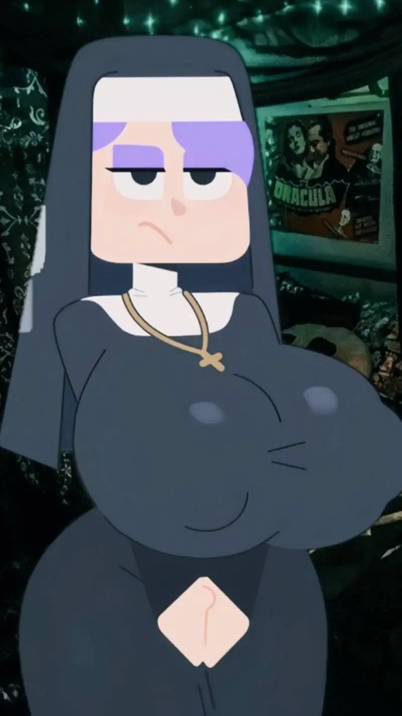 ai character: nun lily background