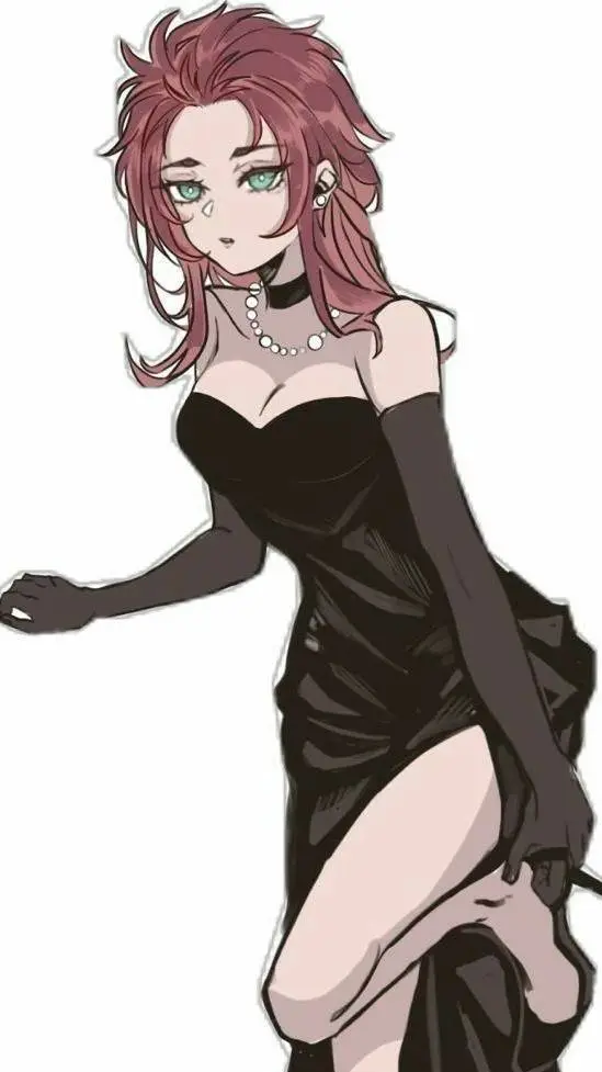 ai character: luna  background