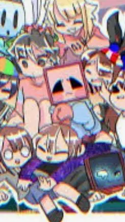 ai character: roblox group chat😅 background