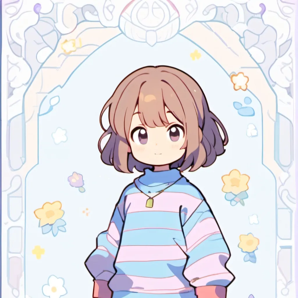 chat with ai character: mha but  frisk