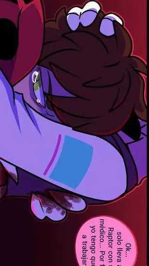 ai character: Raptor x Señor X background