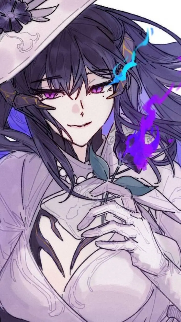 ai character: dahlia background