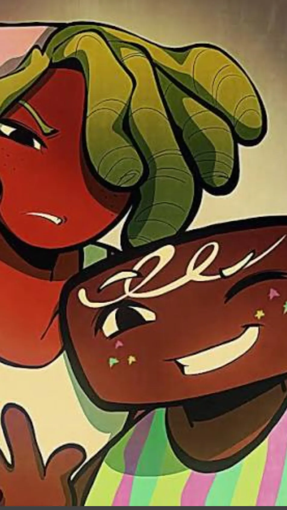 ai character: Berrycake/cakebery background