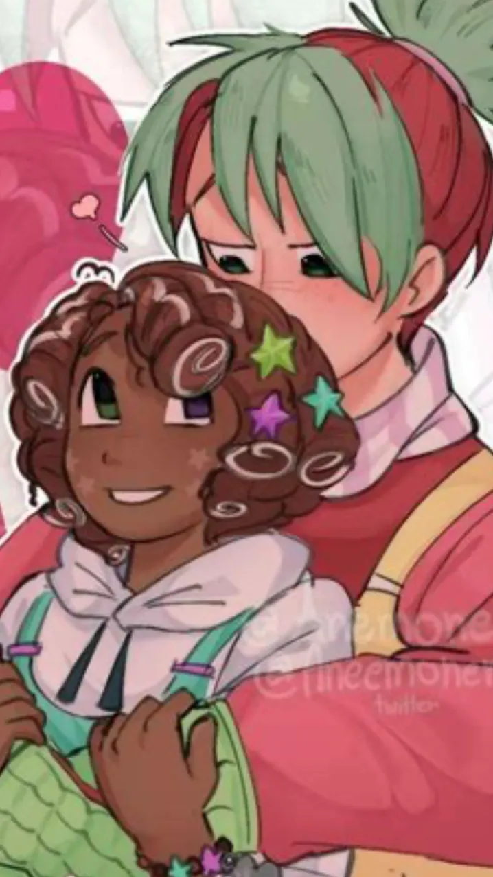 ai character: Fruitcake🍰🍓🧁 background