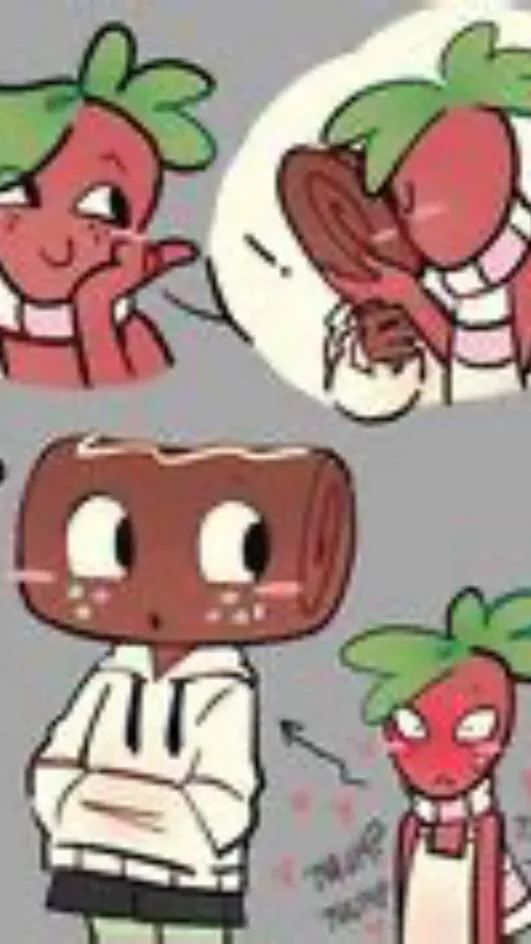 ai character: Fruitcake background