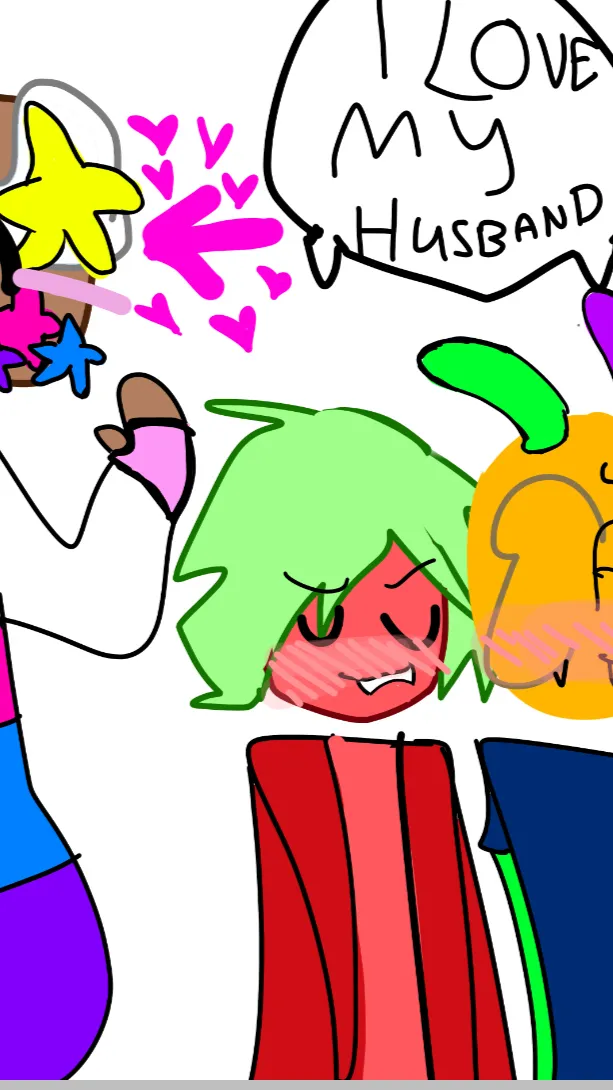 ai character: Berryfunnycake  background