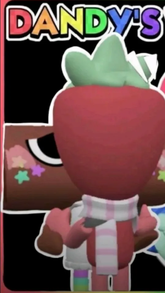 ai character: Fruitcake🍓x🍰 background