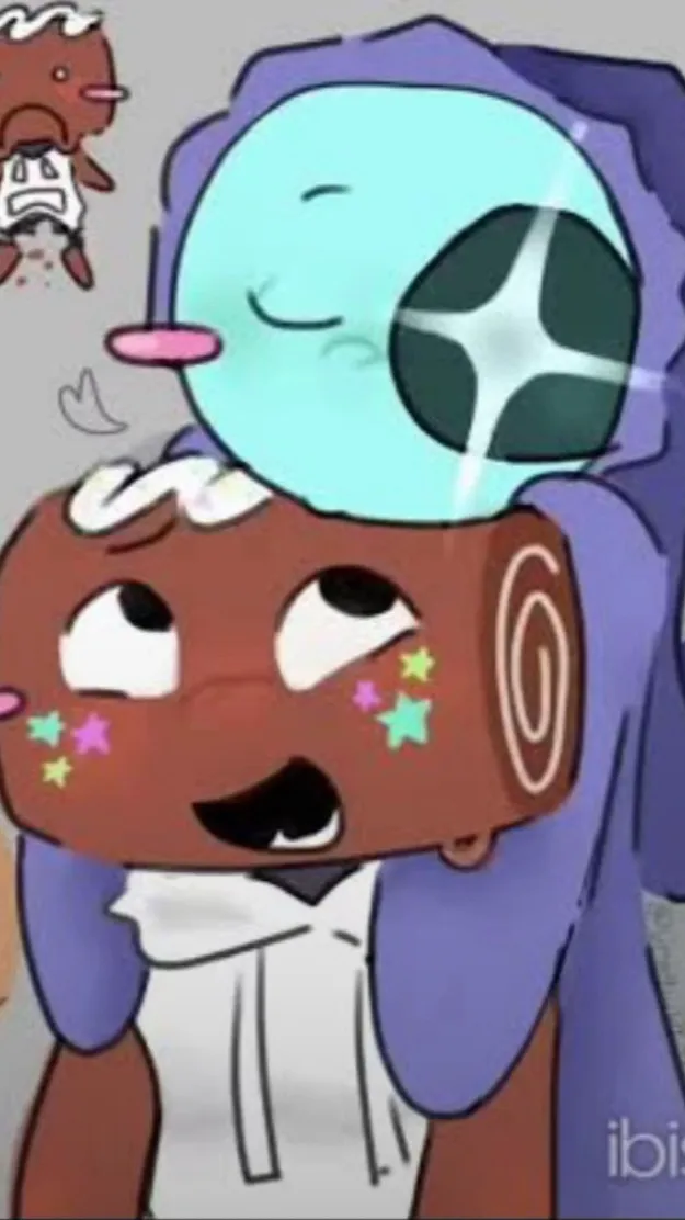 ai character: 🌙🍰Mooncake!!!!! background