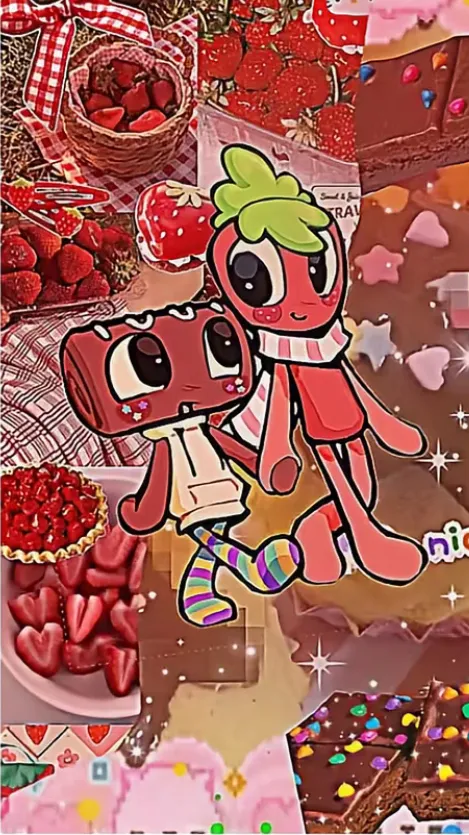 ai character: FRUITCAKE🎀 background