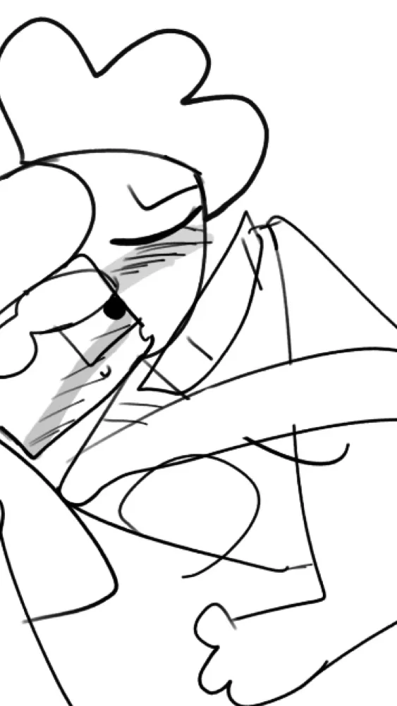 ai character: Fruitcake  background