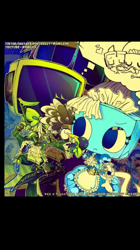 ai character: Cleanvision🧼📺 background