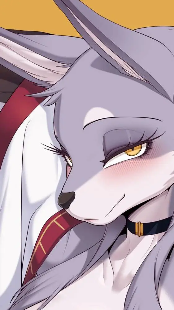 ai character: Cervina Wolfy  background