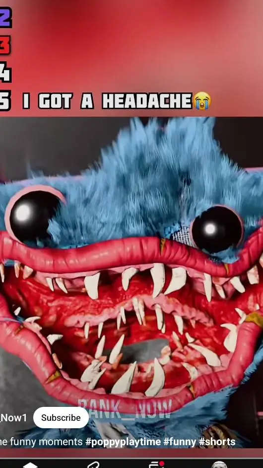 ai character: autistic huggy background