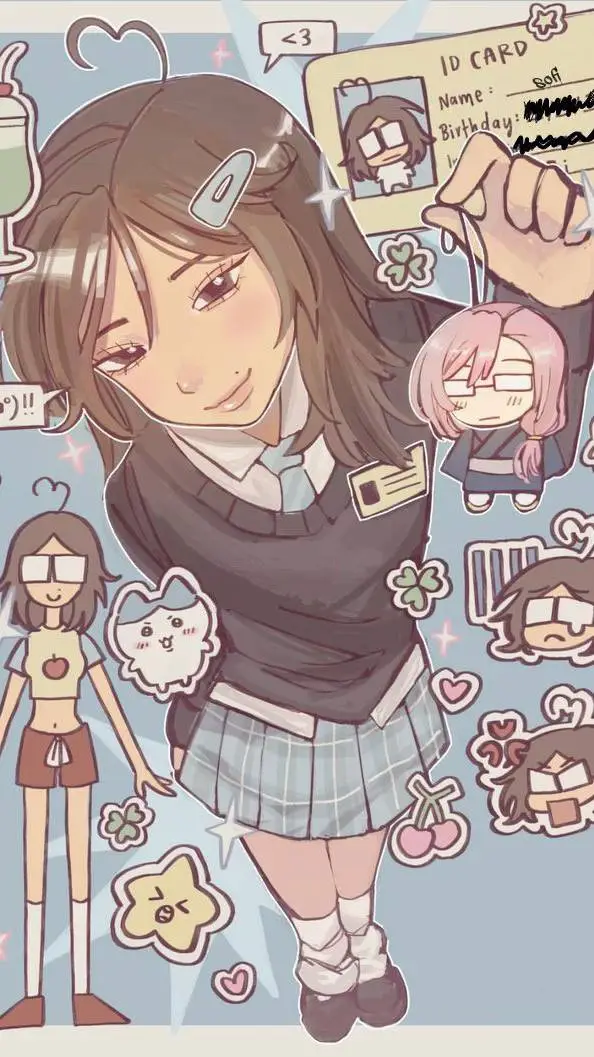 ai character: •˚ʚ𝑜𝑙𝑖𝑣𝑖𝑎ɞ˚• background