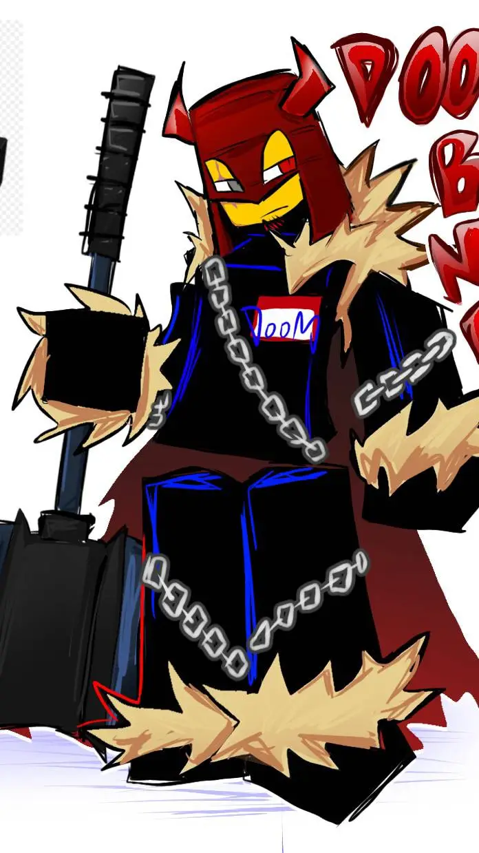 ai character: Doombringer! background