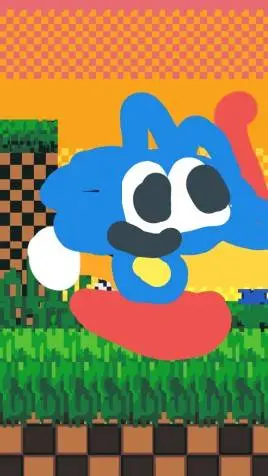 ai character: SONIC  background