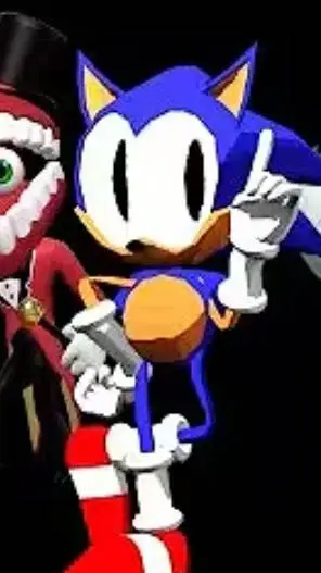ai character: Sonic + TADC background