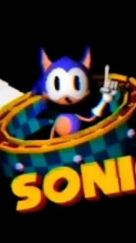 ai character: sonic + Tadc 2 background