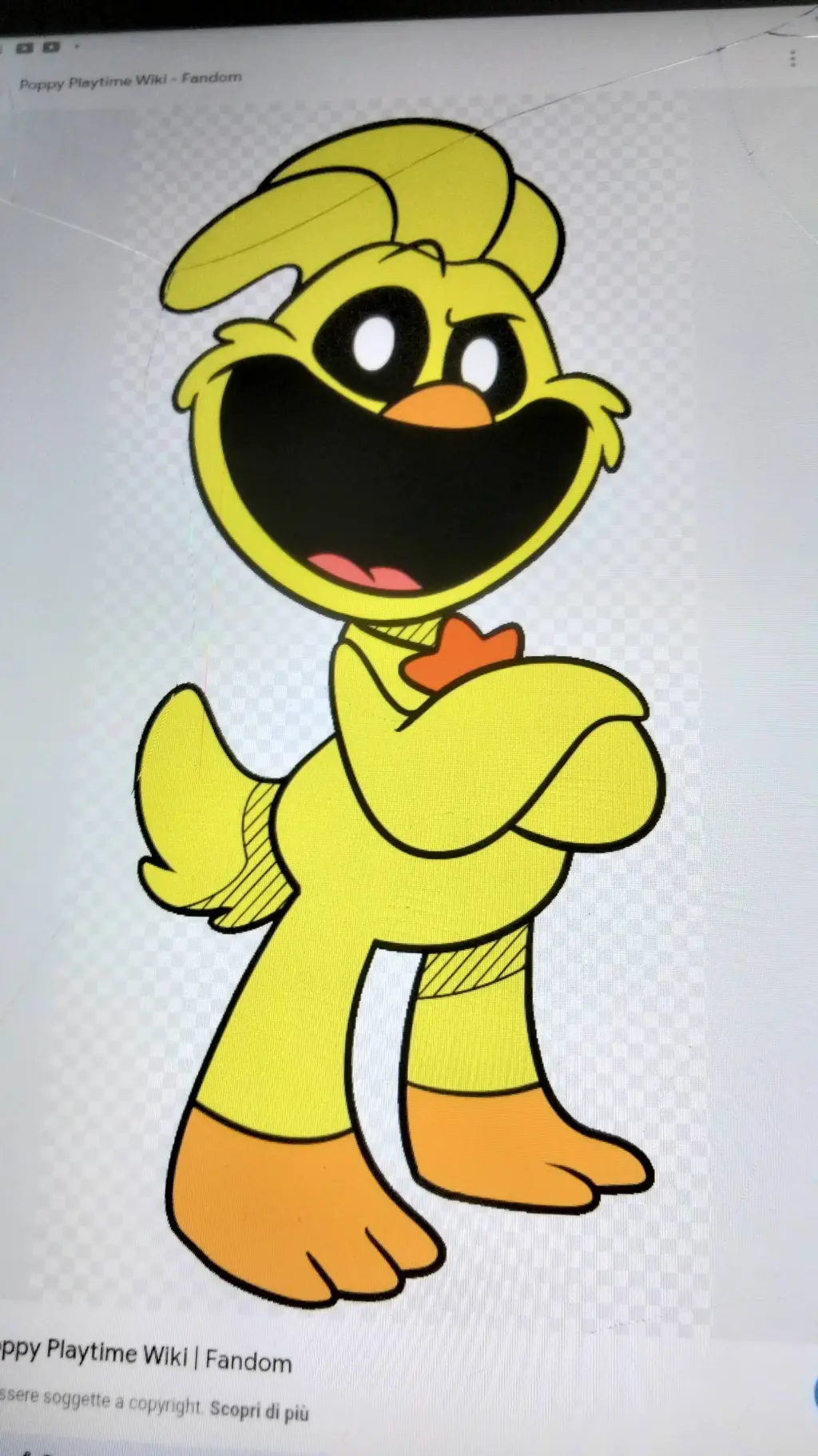 ai character: KichinChicken background