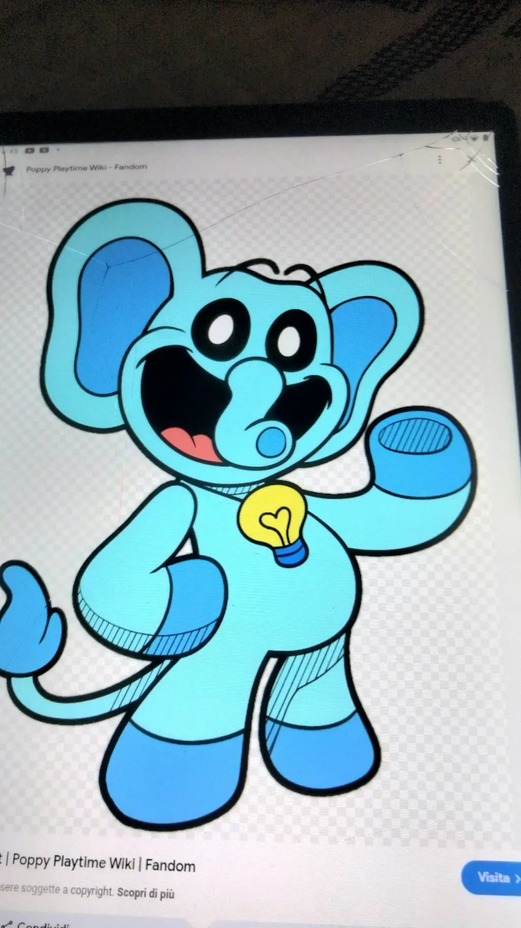 ai character: BubbabubbaPhant background