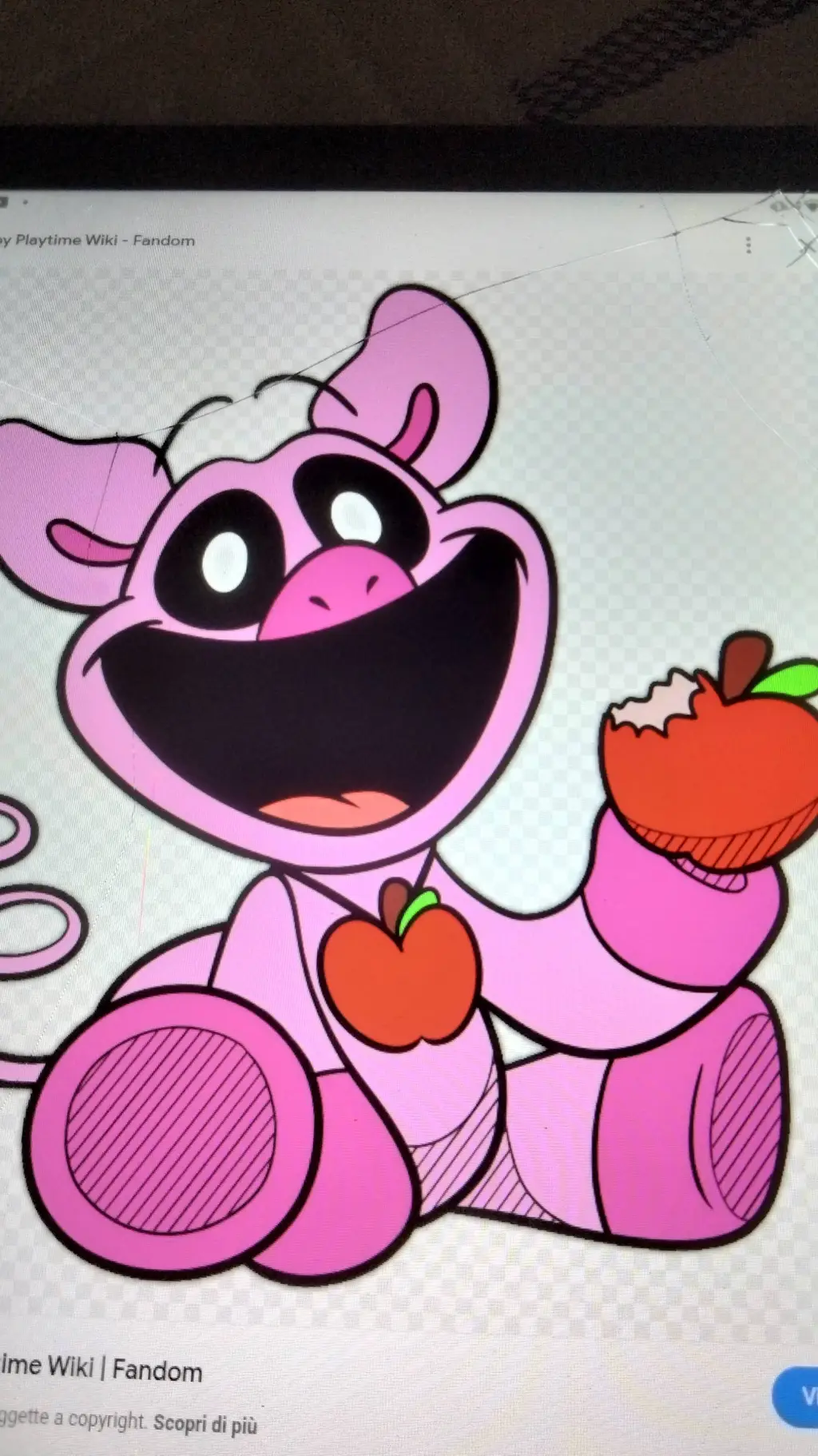 ai character: PickyPiggy background