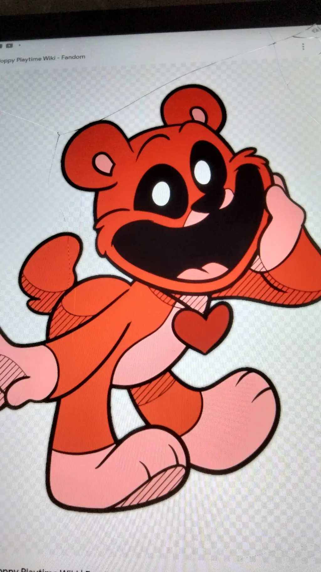 ai character: BobbyBearhug background