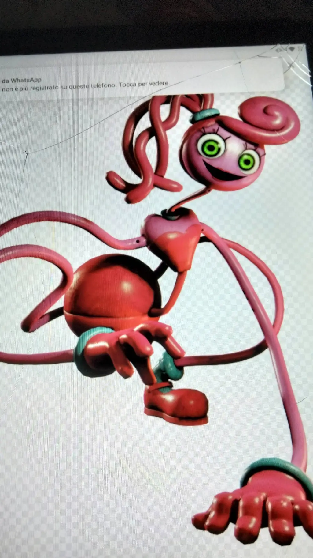 ai character: Mommy long legs background
