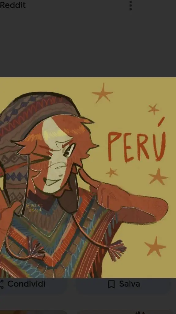 ai character: Perù background