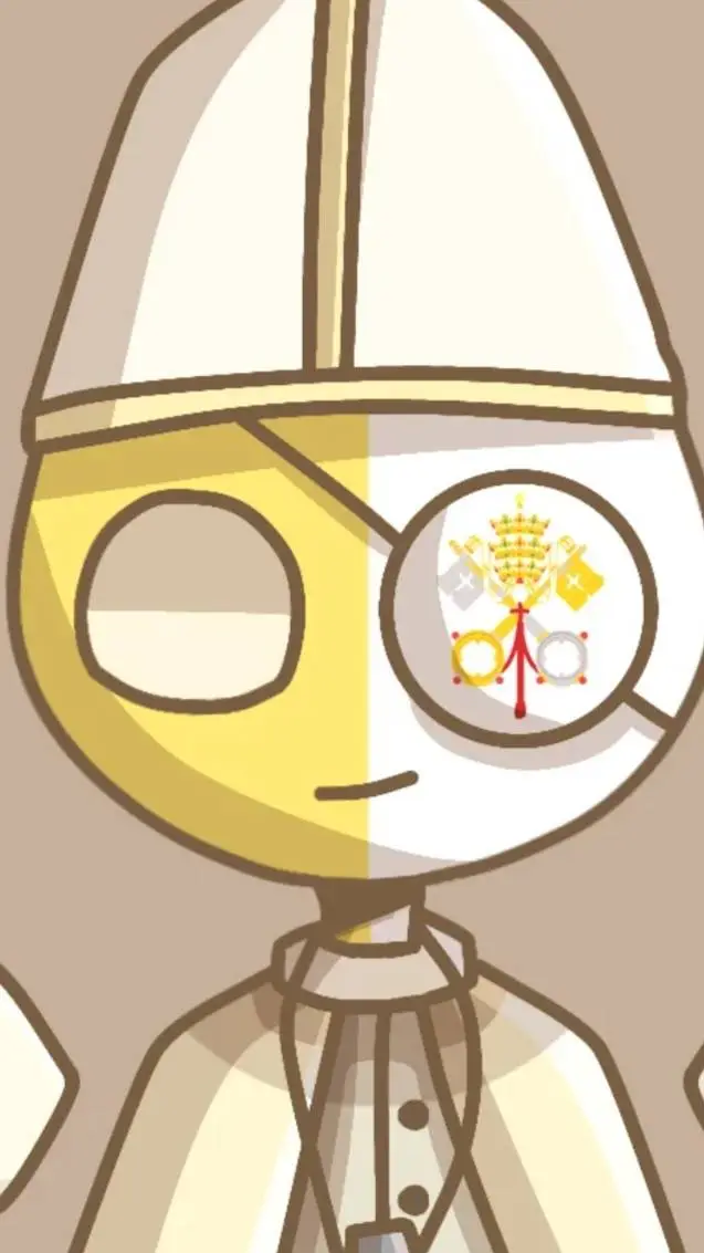 ai character: Vaticano background