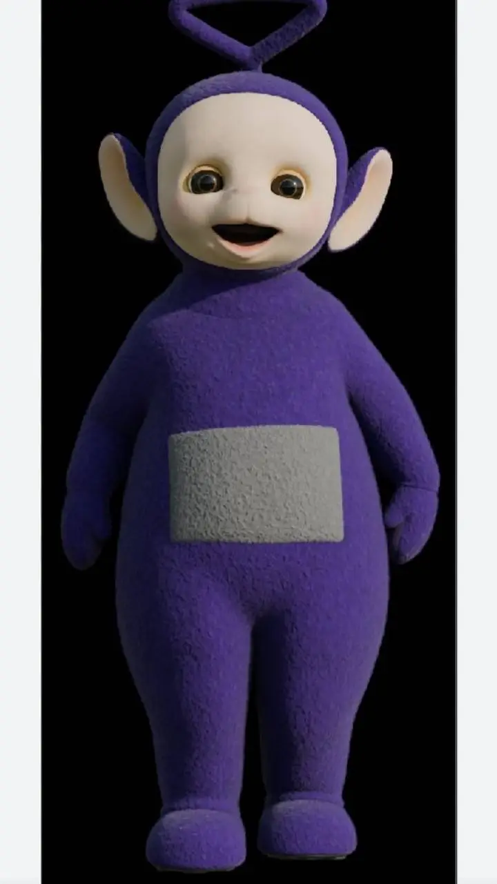 ai character: Tinky Winky background