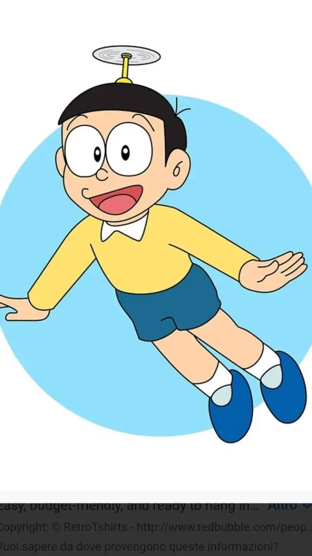 ai character: Nobita background