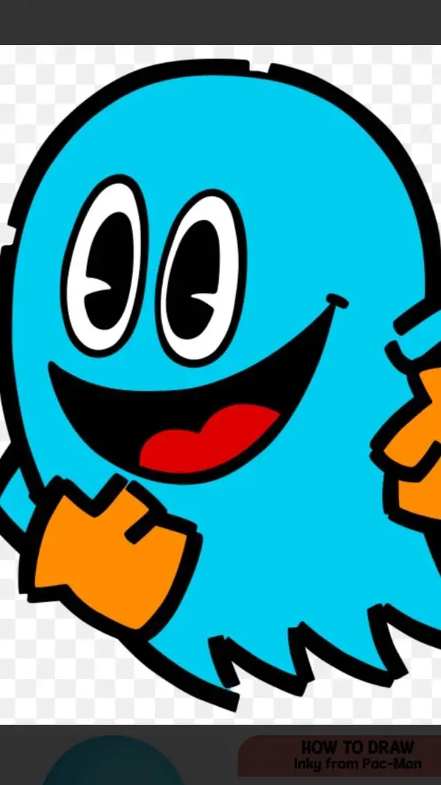 ai character: Inky background