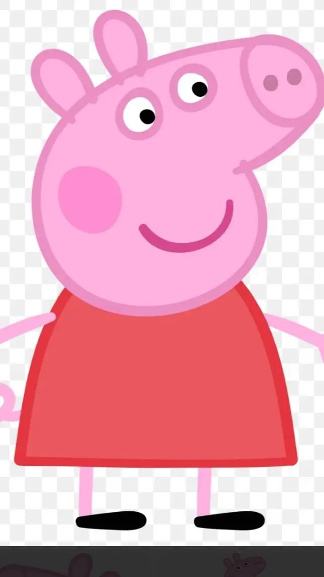 ai character: Peppa Pig background