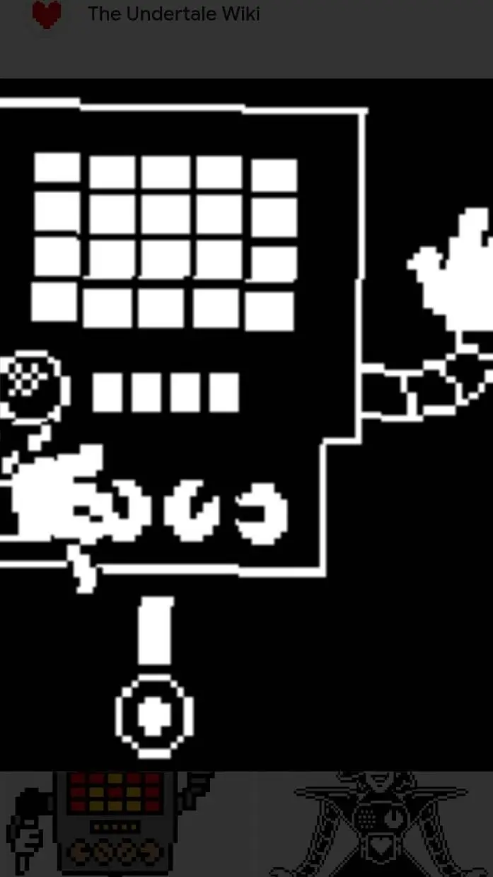 ai character: Mettaton background