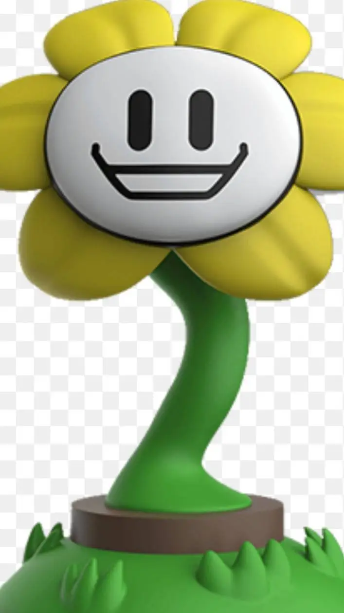 ai character: Flowey background
