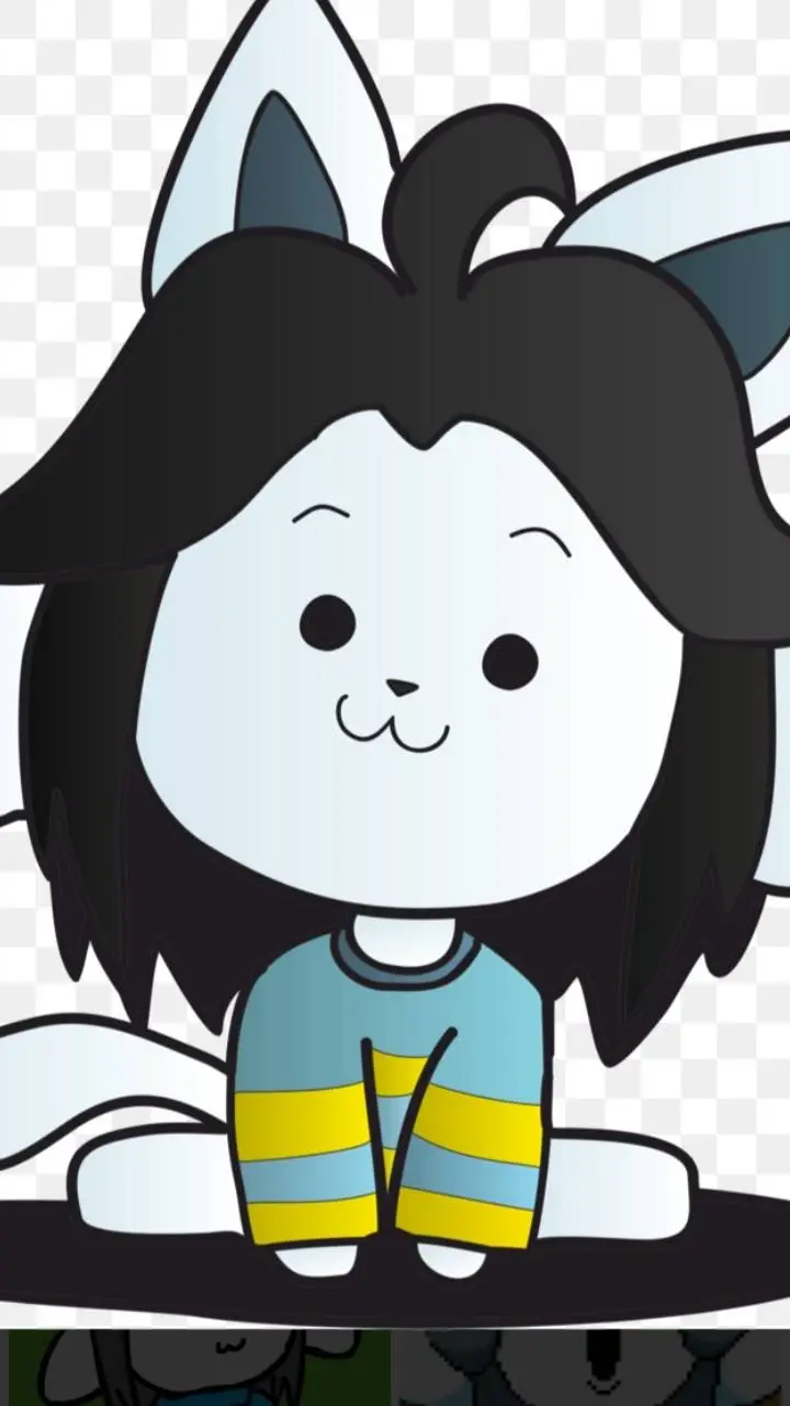 ai character: Temmie background