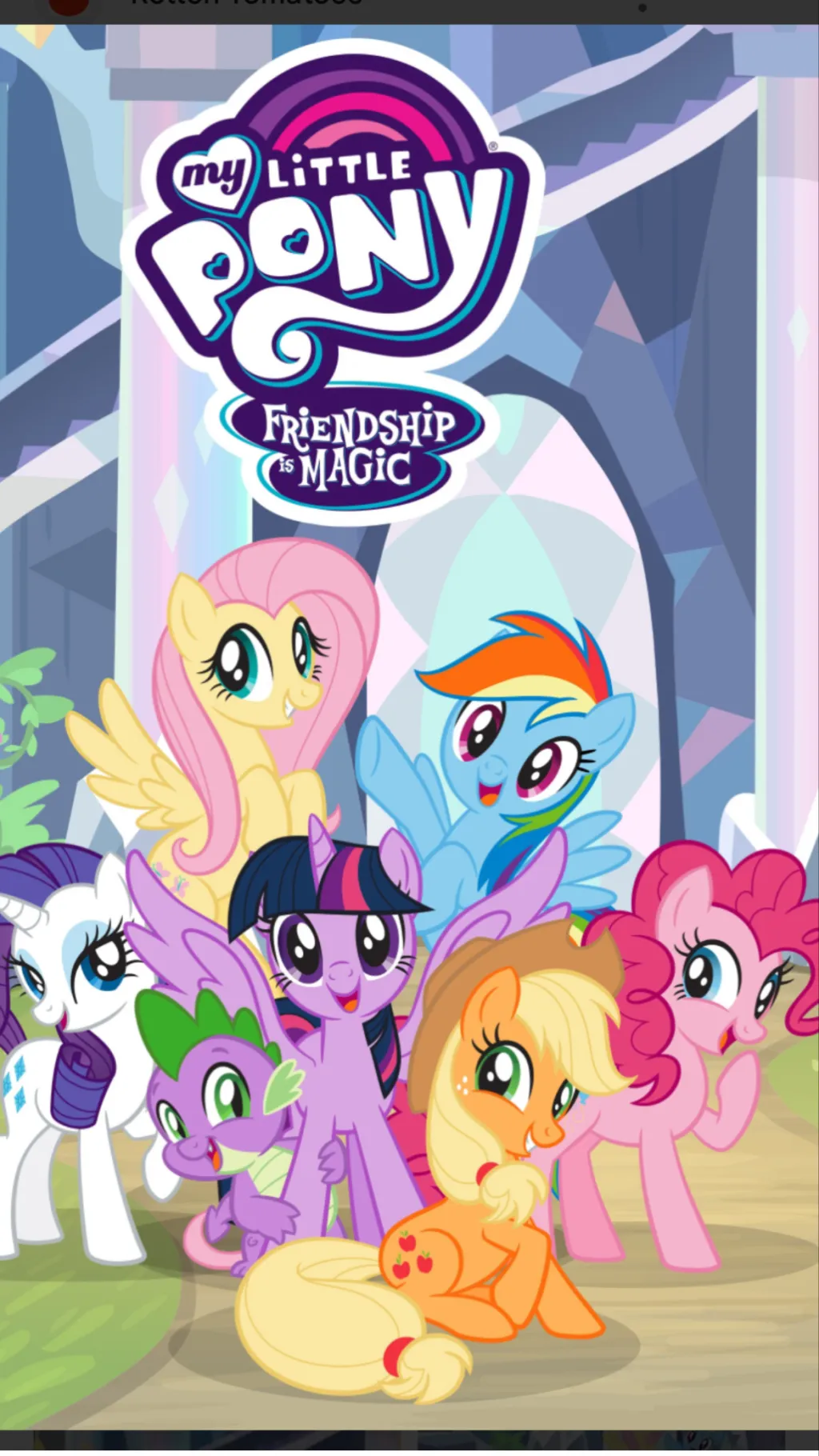 ai character: My little pony  background
