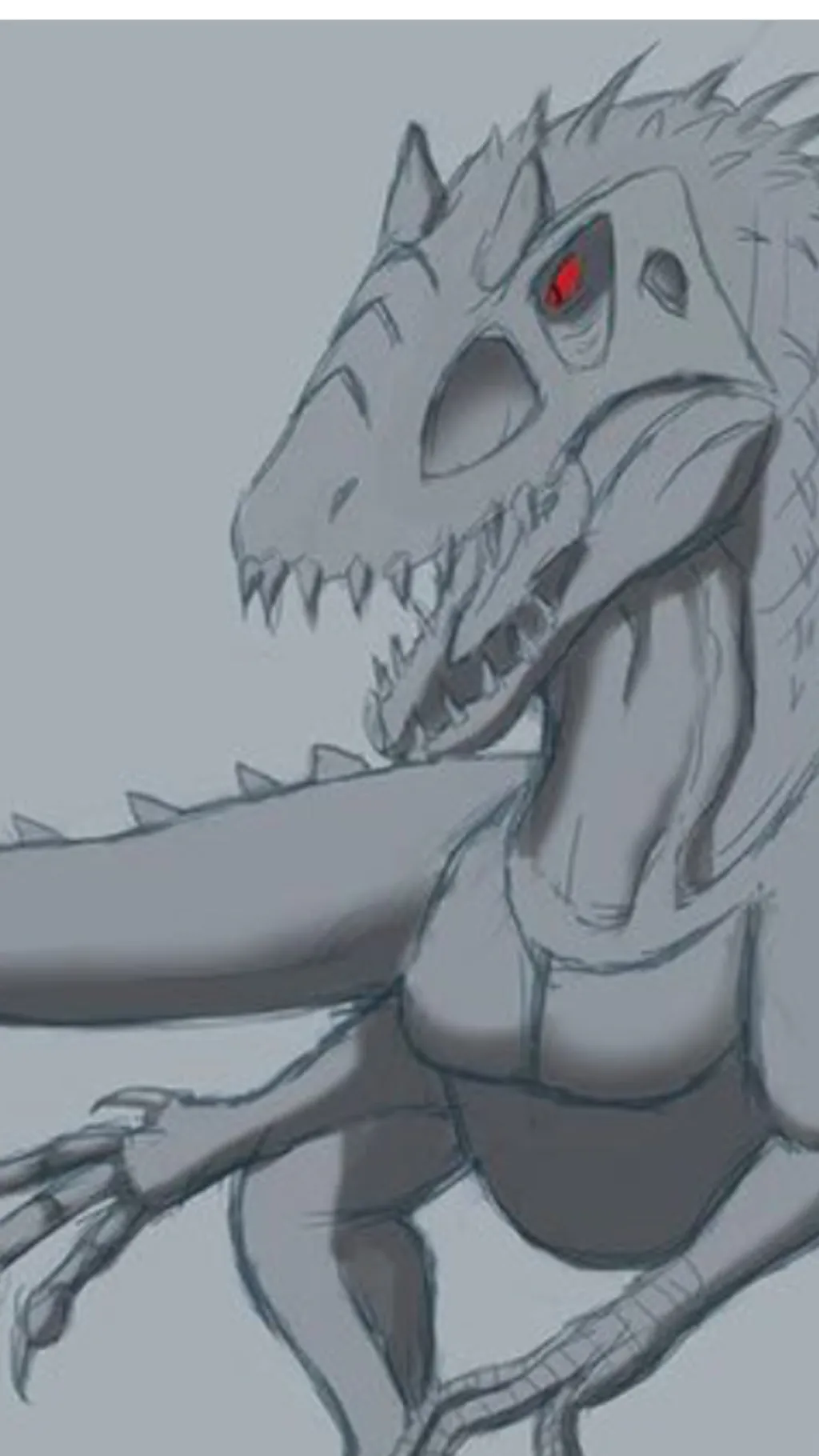 ai character: Indominus rex￼ background