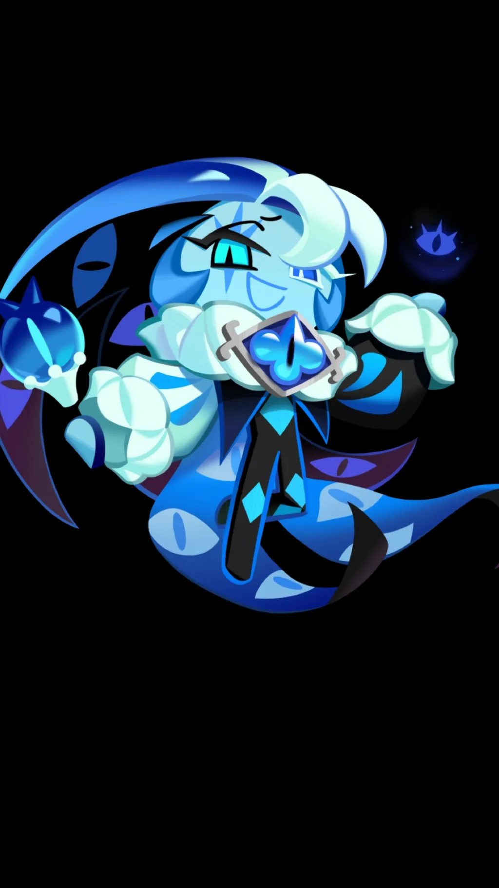 ai character: Shadow milk  background
