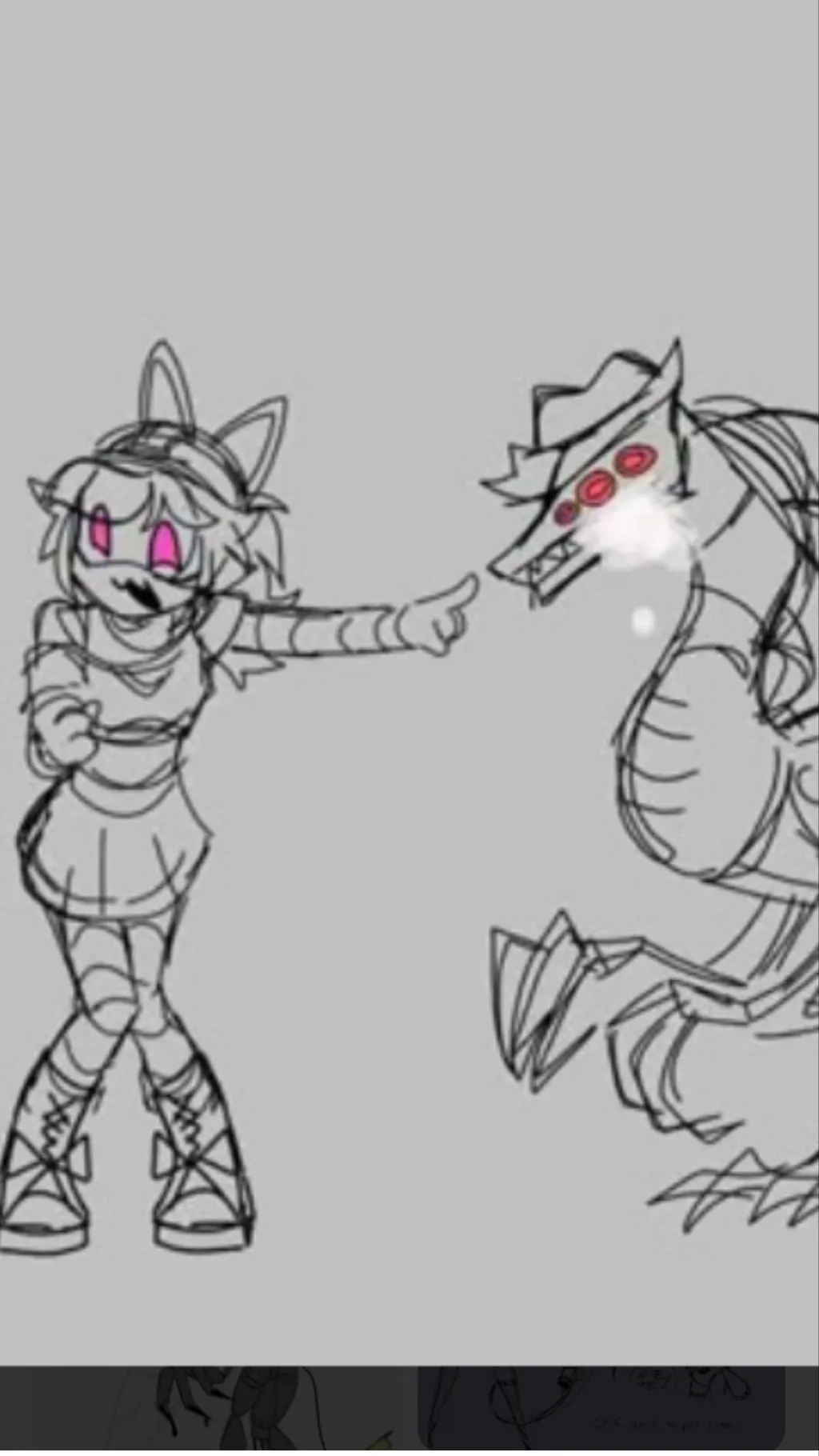 ai character: Lizzy  background