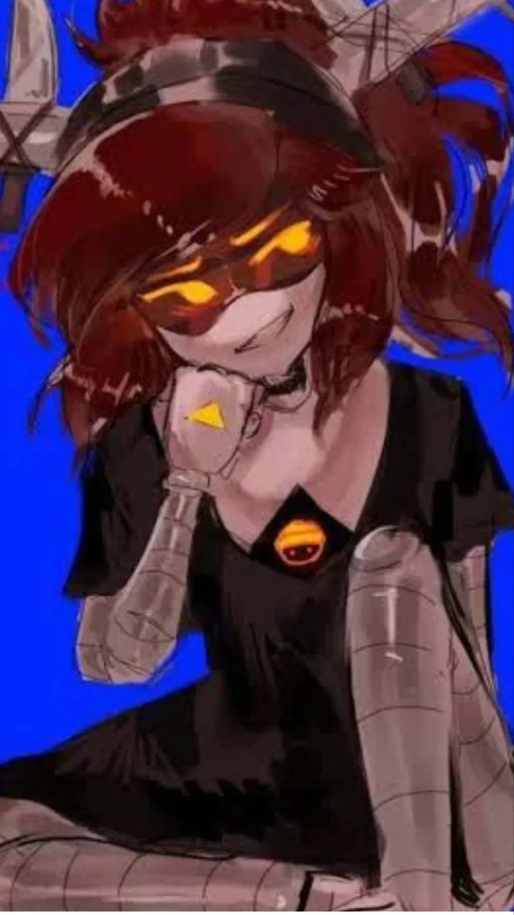 ai character: Murder drone Alice background