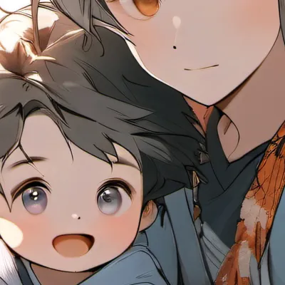 chat with ai character: Teen and baby