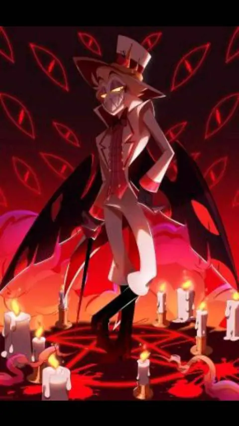 ai character: Evil Lucifer  background
