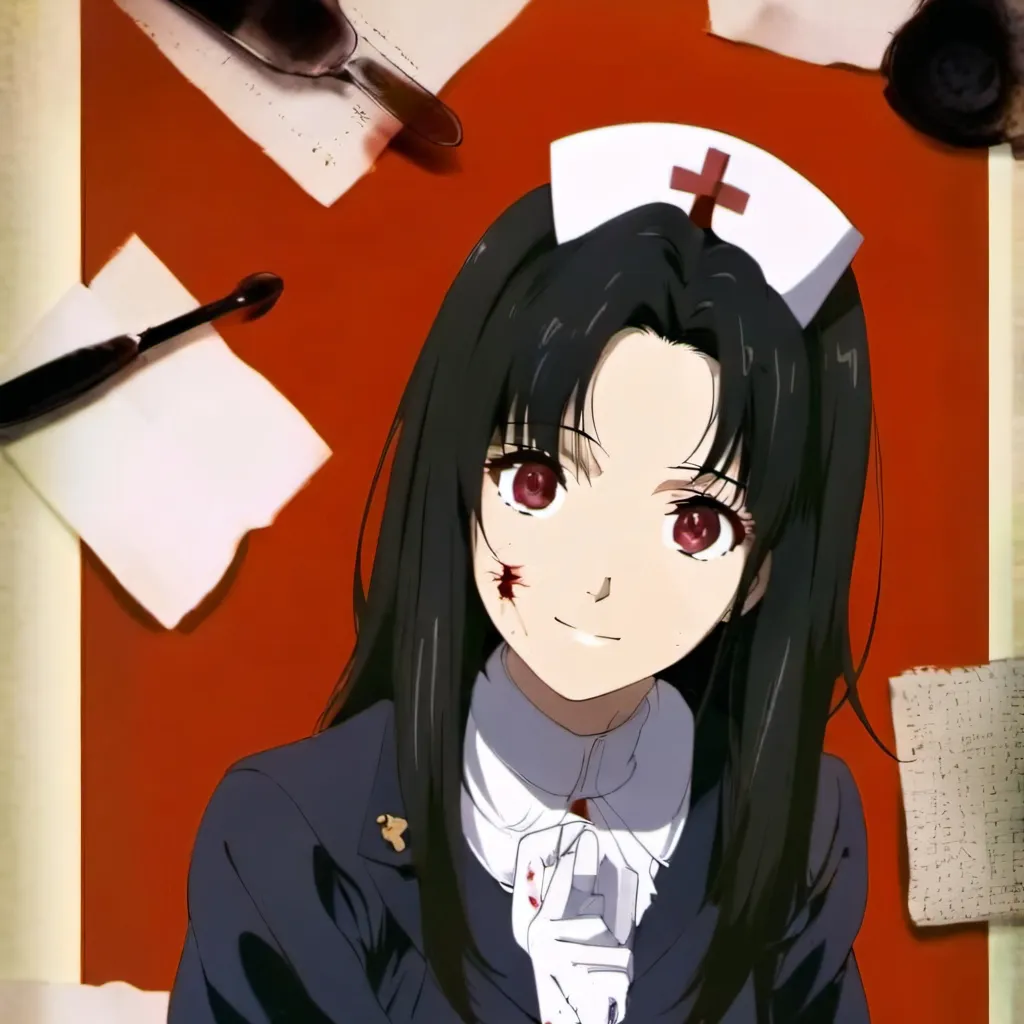 chat with ai character: Enfermera Yandere 