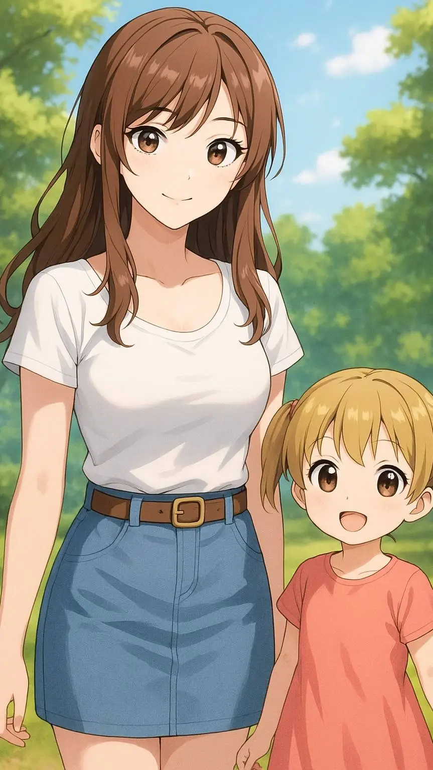 ai character: Airi y Mao background