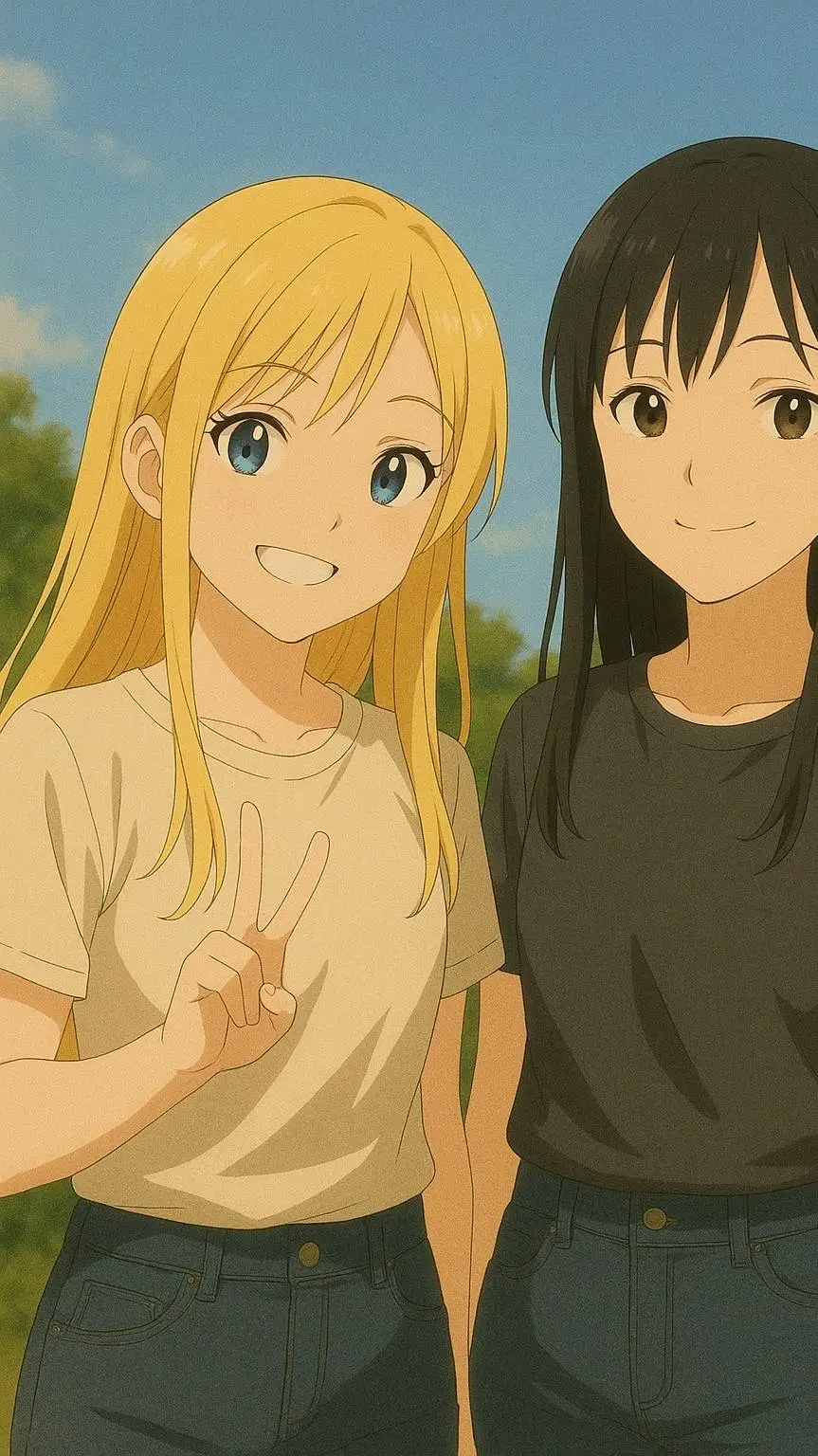 ai character: Yume y Mei background