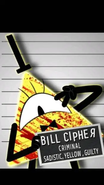 ai character: bill cipher background